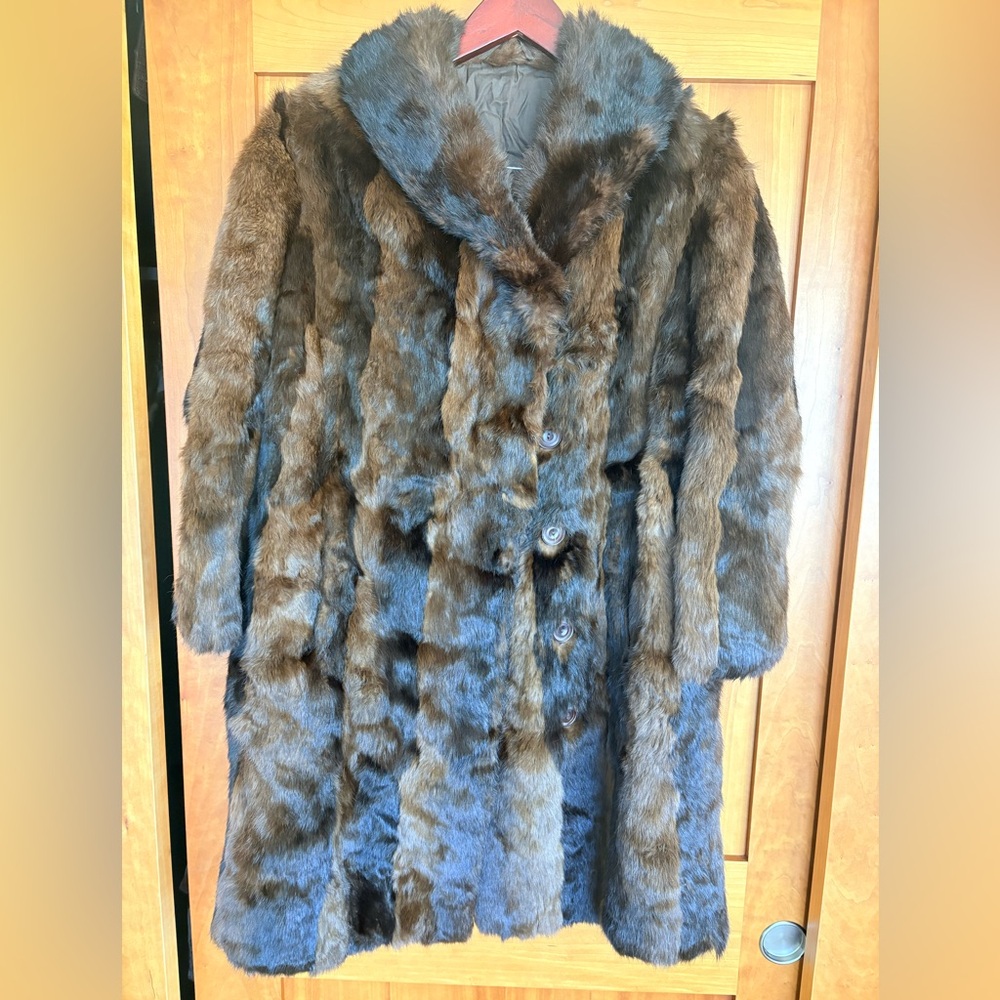 Luxurious Brown Fur Coat